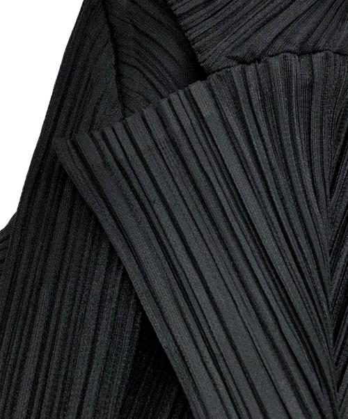 PLEATS PLEASE（プリーツプリーズ）PLEATS PLEASE (プリーツプリーズ) プリーツ3Bジャケット ブラック サイズ:3の古着・服飾アイテム