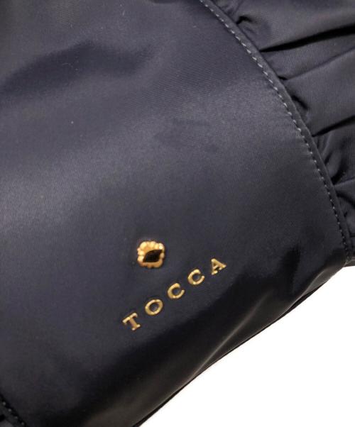 TOCCA（トッカ）TOCCA (トッカ) フリル2WAYバッグ ネイビー サイズ:下記参照の古着・服飾アイテム