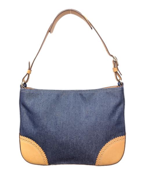 COACH（コーチ）COACH (コーチ) デニムワンショルダーバッグ ブルー サイズ:下記参照の古着・服飾アイテム