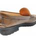 中古・古着 kenford (ケンフォード) AVIREX (アヴィレックス) TANKSOLE LOAFERS ”ICON of FLIGHT” ブラウン サイズ:SIZE 26：20000円