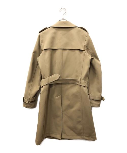 Junhashimoto（ジュンハシモト）Junhashimoto (ジュンハシモト) FRONT CUT TRENCH COAT ベージュ サイズ:SIZE 2の古着・服飾アイテム