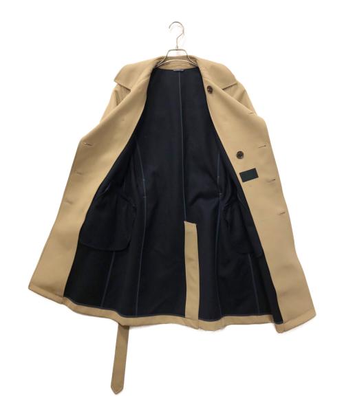 Junhashimoto（ジュンハシモト）Junhashimoto (ジュンハシモト) FRONT CUT TRENCH COAT ベージュ サイズ:SIZE 2の古着・服飾アイテム
