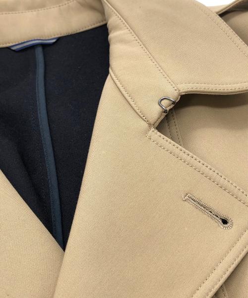 Junhashimoto（ジュンハシモト）Junhashimoto (ジュンハシモト) FRONT CUT TRENCH COAT ベージュ サイズ:SIZE 2の古着・服飾アイテム