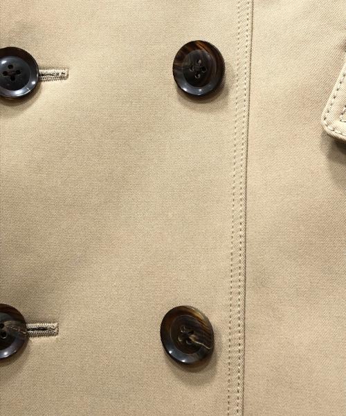 Junhashimoto（ジュンハシモト）Junhashimoto (ジュンハシモト) FRONT CUT TRENCH COAT ベージュ サイズ:SIZE 2の古着・服飾アイテム