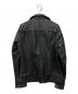 junhashimoto (ジュンハシモト) INNER RIDERS 2 ダブルライダースジャケット ブラック サイズ:3：25000円