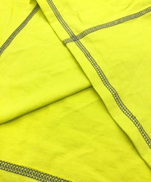 stussy（ステューシー）stussy (ステューシー) MOUNTAIN HARD WEAR (マウンテンハードウェア) コラボTシャツ イエロー サイズ:Sの古着・服飾アイテム