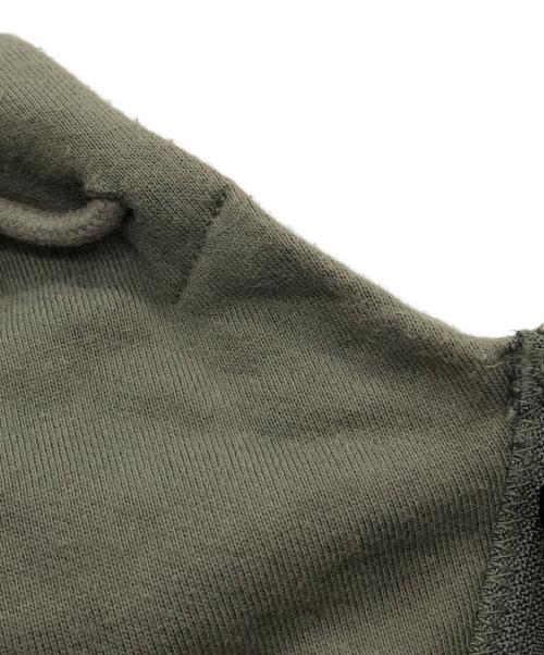 C.P COMPANY（シーピーカンパニー）C.P COMPANY (シーピーカンパニー) Diagonal Raised Fleece Goggle Zipped Hoodie グリーン サイズ:Lの古着・服飾アイテム