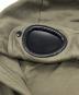 中古・古着 C.P COMPANY (シーピーカンパニー) Diagonal Raised Fleece Goggle Zipped Hoodie グリーン サイズ:L：22000円