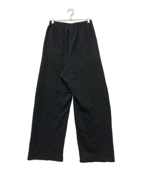 BALENCIAGA（バレンシアガ）BALENCIAGA (バレンシアガ) WET BRUSH バギースウェットパンツ ブラック サイズ:Mの古着・服飾アイテム