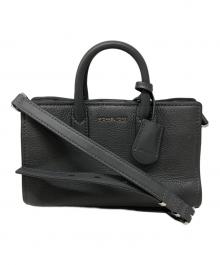 MICHAEL KORS（マイケルコース）の古着「SCARLETT レザー クロスボディ エクストラスモール」｜グレー