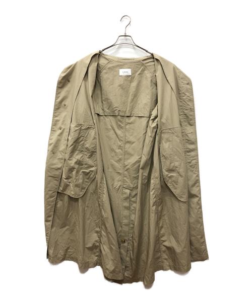 CIOTA（シオタ）CIOTA (シオタ) スビンコットン タイプライター バルマカンコート ベージュ サイズ:4の古着・服飾アイテム