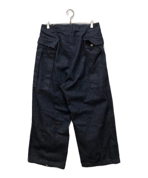 HERILL（ヘリル）HERILL (ヘリル) 15oz DENIM CARGO PANTS ブルー サイズ:2の古着・服飾アイテム
