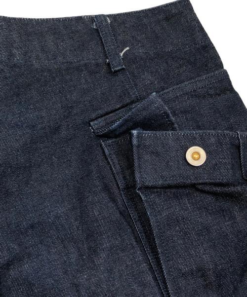 HERILL（ヘリル）HERILL (ヘリル) 15oz DENIM CARGO PANTS ブルー サイズ:2の古着・服飾アイテム