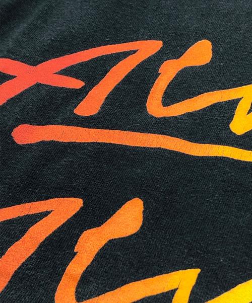 Alva Skates（アルバ スケート）ALVA SKATES (アルバ スケート) 三段ロゴプリントTシャツ ブラック サイズ:下記参照の古着・服飾アイテム
