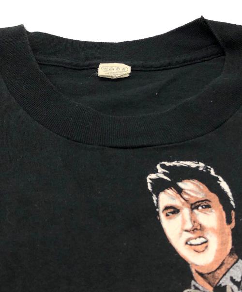 ELVIS PRESLEY（エルビスプレスリー）ELVIS PRESLEY (エルビスプレスリー) プリントTシャツ ブラック サイズ:XXXLの古着・服飾アイテム