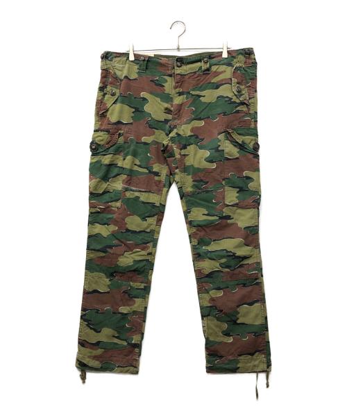 POLO RALPH LAUREN（ポロ・ラルフローレン）POLO RALPH LAUREN (ポロ・ラルフローレン) カモフラカーゴパンツ グリーン サイズ:SIZE 40の古着・服飾アイテム