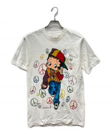 FRUIT OF THE LOOM（フルーツオブザルーム）の古着「BETTY BOOP プリントTシャツ」｜ホワイト