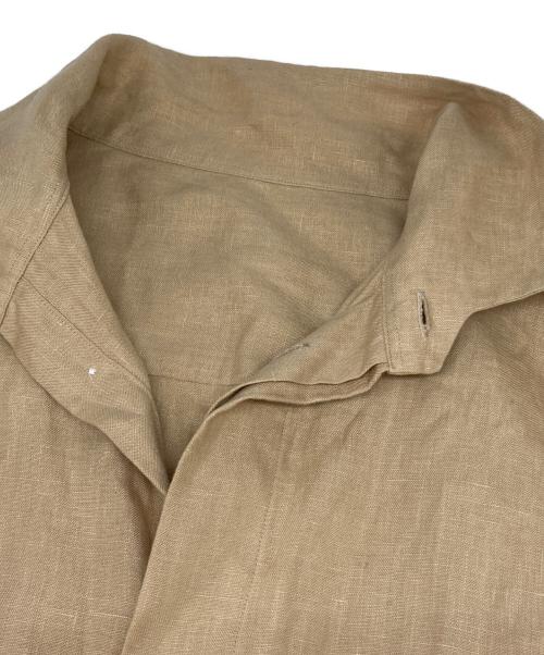 Porter Classic（ポータークラシック）Porter Classic (ポータークラシック) リネンシャツ ベージュ サイズ:2の古着・服飾アイテム