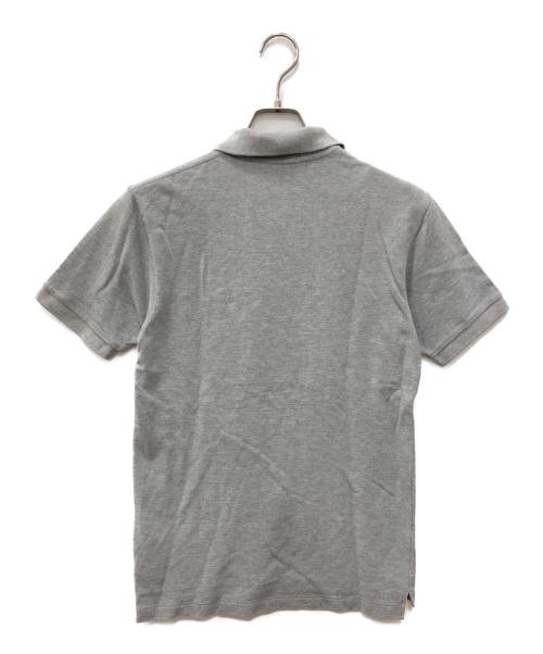 PLAY COMME des GARCONS（プレイコムデギャルソン）PLAY COMME des GARCONS (プレイコムデギャルソン) ハートワッペンポロシャツ グレー サイズ:Mの古着・服飾アイテム
