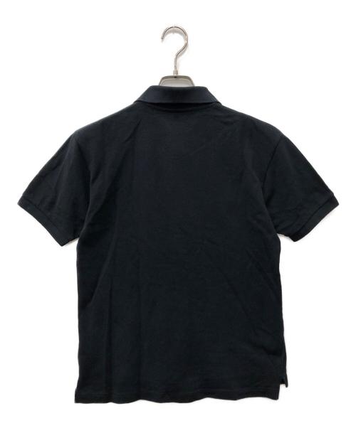 PLAY COMME des GARCONS（プレイコムデギャルソン）PLAY COMME des GARCONS (プレイコムデギャルソン) ハートワッペンポロシャツ ブラック サイズ:Mの古着・服飾アイテム