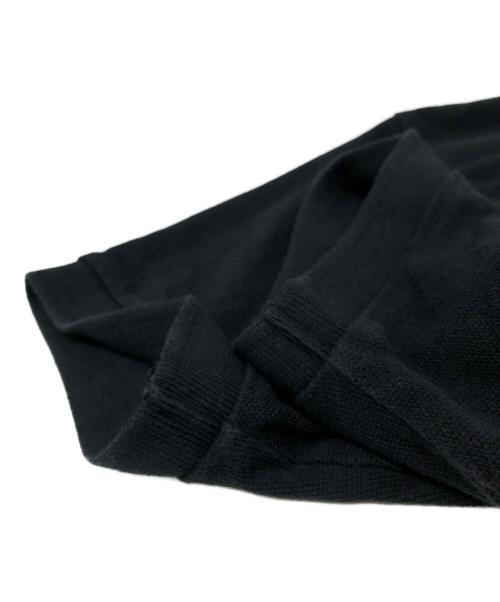 PLAY COMME des GARCONS（プレイコムデギャルソン）PLAY COMME des GARCONS (プレイコムデギャルソン) ハートワッペンポロシャツ ブラック サイズ:Mの古着・服飾アイテム