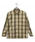 MARGARET HOWELL（マーガレットハウエル）の古着「GRAPHIC CHECK COTTON」｜ベージュ×イエロー