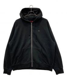 SUPREME（シュプリーム）の古着「Small Box Zip Up Hooded Sweatshirt」｜ブラック
