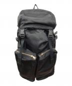 PORTER×foot the coacher×TOMORROW LANDポーター×フットザコーチャー×トゥモローランド）の古着「別注MINIMAL BACK PACK」｜ブラック×ゴールド