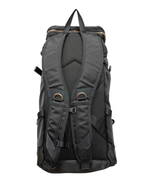PORTER（ポーター）PORTER (ポーター) foot the coacher (フットザコーチャー) TOMORROW LAND (トゥモローランド) 別注MINIMAL BACK PACK ブラック×ゴールド サイズ:下記参照の古着・服飾アイテム