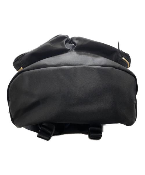 PORTER（ポーター）PORTER (ポーター) foot the coacher (フットザコーチャー) TOMORROW LAND (トゥモローランド) 別注MINIMAL BACK PACK ブラック×ゴールド サイズ:下記参照の古着・服飾アイテム