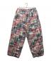 BEAMS PLUS（ビームスプラス）の古着「MIL Easy Patchwork Madras イージーパンツ」｜ピンク×ブルー
