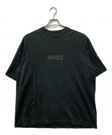 blurhms ROOTSTOCK（ブラームスルーツストック）の古着「ARMEE プリントTシャツ」｜ブラック