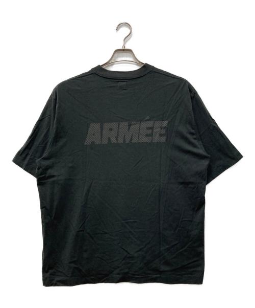 blurhms ROOTSTOCK（ブラームスルーツストック）blurhms ROOTSTOCK (ブラームスルーツストック) ARMEE プリントTシャツ ブラック サイズ:下記参照の古着・服飾アイテム