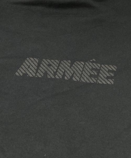 blurhms ROOTSTOCK（ブラームスルーツストック）blurhms ROOTSTOCK (ブラームスルーツストック) ARMEE プリントTシャツ ブラック サイズ:下記参照の古着・服飾アイテム