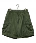 SEDAN ALL-PURPOSEセダンオールパーパス）の古着「Cargo Easy Shorts」｜オリーブ