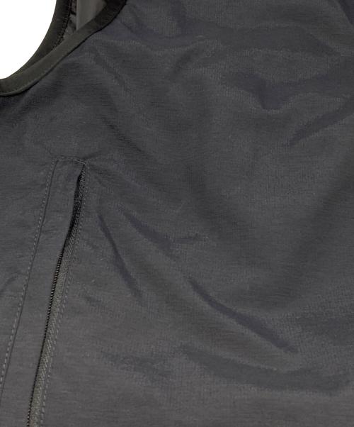 SEDAN ALL-PURPOSE（セダンオールパーパス）SEDAN ALL-PURPOSE (セダンオールパーパス) Full Zip Packable Vest ブラック サイズ:Lの古着・服飾アイテム