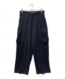 blurhms ROOTSTOCK（ブラームスルーツストック）の古着「NYLON CARGO PANT」｜ブラック