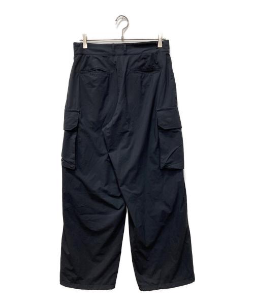 blurhms ROOTSTOCK（ブラームスルーツストック）blurhms ROOTSTOCK (ブラームスルーツストック) NYLON CARGO PANT ブラック サイズ:2の古着・服飾アイテム