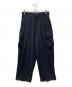blurhms ROOTSTOCK（ブラームスルーツストック）の古着「NYLON CARGO PANT」｜ブラック