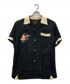TAILOR 東洋テーラー東洋）の古着「SUKA BOWLING SHIRT “EAGLE”」｜ブラック