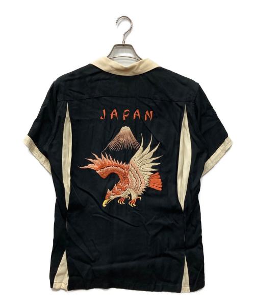 TAILOR 東洋（テーラー東洋）TAILOR 東洋 (テーラー東洋) SUKA BOWLING SHIRT “EAGLE” ブラック サイズ:Mの古着・服飾アイテム
