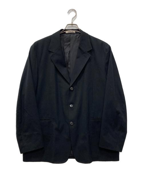 AURALEE（オーラリー）AURALEE (オーラリー) SUPER FINE WOOL COTTON TWILL OVER JACKET ブラック サイズ:4の古着・服飾アイテム