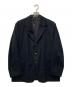 AURALEE（オーラリー）の古着「SUPER FINE WOOL COTTON TWILL OVER JACKET」｜ブラック