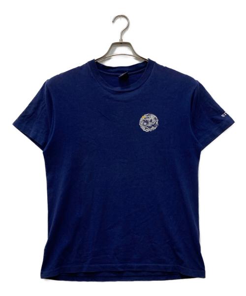 stussy（ステューシー）stussy (ステューシー) 陰陽ドラゴンTシャツ ネイビー サイズ:Mの古着・服飾アイテム