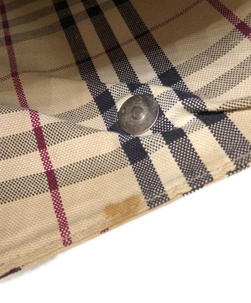 BURBERRY（バーバリー）BURBERRY (バーバリー) ノバチェックキャンバスショルダーバッグ ベージュ サイズ:下記参照の古着・服飾アイテム