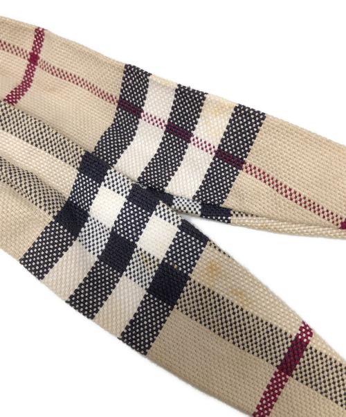 BURBERRY（バーバリー）BURBERRY (バーバリー) ノバチェックキャンバスショルダーバッグ ベージュ サイズ:下記参照の古着・服飾アイテム