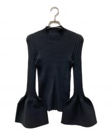 CFCL（シーエフシーエル）の古着「POTTERY LONG BELL SLEEVE TOP」｜ブラック