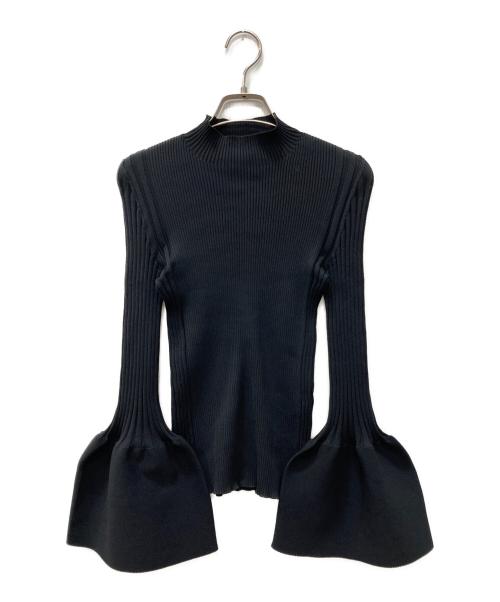 CFCL（シーエフシーエル）CFCL (シーエフシーエル) POTTERY LONG BELL SLEEVE TOP ブラック サイズ:1の古着・服飾アイテム