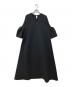 CFCL（シーエフシーエル）の古着「POTTERY SHORT BELL SLEEVE FLARE DRESS」｜ブラック