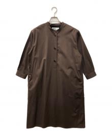 MHL（エムエイチエル）の古着「COTTON WOOL TWILL OP」｜ブラウン